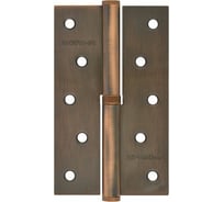 Петля НОРА-М 750-5" медн.покр. левая 2,5 мм №2 10599