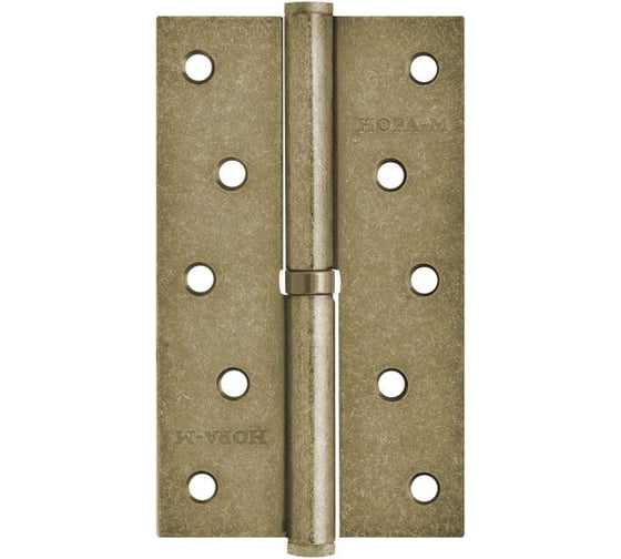 Петля НОРА-М 750-5" застар.бронза правая 2,5 мм 12948 1