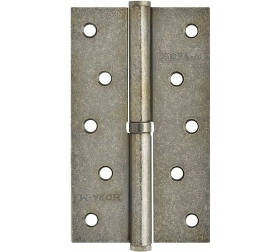 Петля НОРА-М 750-5" застар.серебро правая 2,5 мм 12950 1