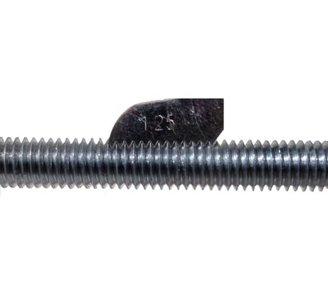 Резьбовая шпилька КрепСтройГрупп, класс прочности 6.8, оцинкованная 8х2000 DIN 975 145404