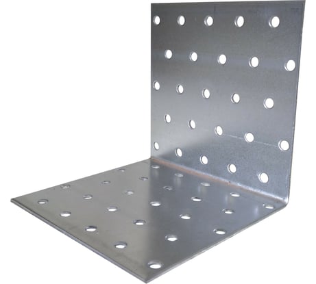 Крепежный угол КрепСтройГрупп равносторонний KUR-100х100х100х2 мм 145685