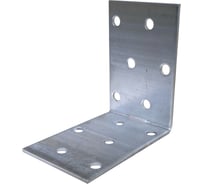 Крепежный угол КрепСтройГрупп равносторонний KUR-40х60х60х2 мм 145619