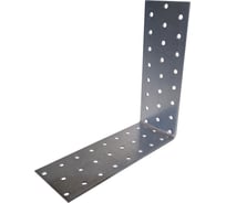 Крепежный угол КрепСтройГрупп равносторонний KUR-60х160х160х2 мм 145679