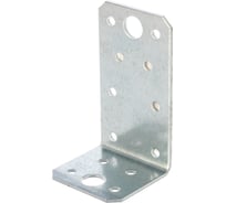 Крепежный угол КрепСтройГрупп асимметричный KUAS-80х80х45х2 мм 145583