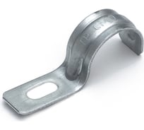 Металлическая однолапковая скоба Промрукав усиленная, противопожарная, СМОУ d19-20 мм, 100 шт. PR13.02401