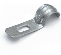 Металлическая однолапковая скоба Промрукав усиленная, противопожарная, СМОУ d10-11 мм, 100 шт. PR13.02397