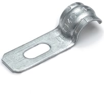 Металлическая однолапковая скоба Промрукав усиленная, противопожарная, СМОУ d8-9 мм, 100 шт. PR13.02396