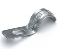 Металлическая однолапковая скоба Промрукав усиленная, противопожарная, СМОУ d14-15 мм, 100 шт. PR13.02399