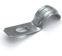 Металлическая однолапковая скоба Промрукав усиленная, противопожарная, СМОУ d12-13 мм, 100 шт. PR13.02398