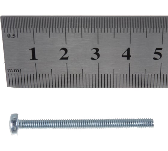 Винт ЦКИ DIN7985 М4х45 Ц 1000 шт. 8666