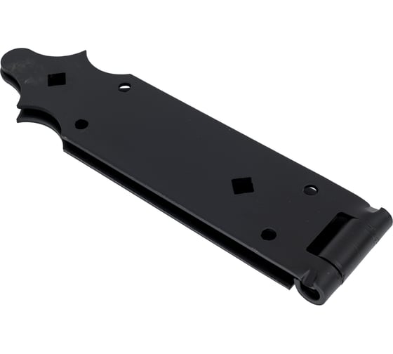 Петля фигурная Дверной Страж 200x200 мм, черная ДС74148 1