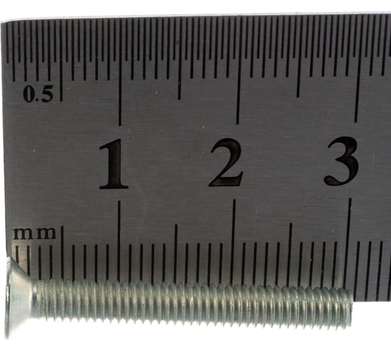 Винт ЦКИ DIN965 М4х30 Ц 1000 шт. 2539