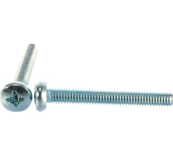 Винт ЦКИ DIN7985 М6х45 Ц 200 шт. 49604 1