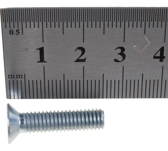 Винт ЦКИ DIN965 М6х25 Ц 500 шт. 2735