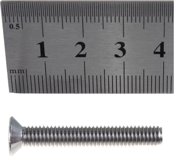 Винт ЦКИ DIN965 М4х40 Ц 1000 шт. 4025