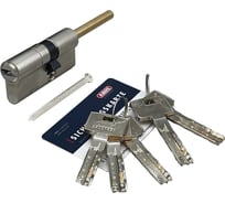 Цилиндровый механизм ABUS BRAVUS 4000 100(70x30) ключ/шток MX NI (5 key) 11001272