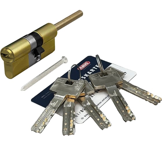 Цилиндровый механизм ABUS BRAVUS 4000 120(90x30) ключ/шток MX MS (5 key) 11005063