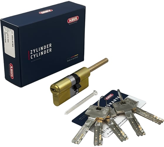 Цилиндровый механизм ABUS BRAVUS 4000 80(50x30) ключ/шток MX MS (5 key) 11001237