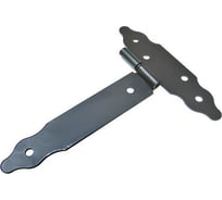 Петля-стрела Дверной Страж фигурная, съёмная, ПС-250 черная, правая ДС74187