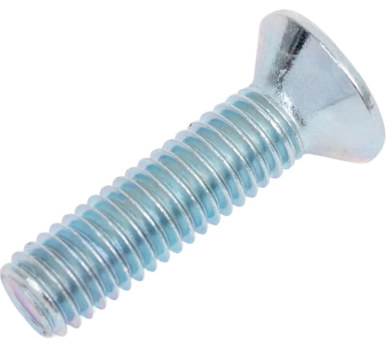 Винт с потайной головкой МЕТАЛЛСЕРВИС M5x20 мм, DIN 965, цинк, 20 шт. МС 1270124