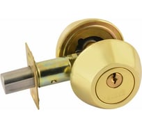 Врезной замок НОРА-М D2 мат.золото кл./кл. В 12650