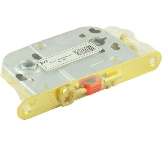Корпус замка НОРА-М КЗВ-114 72мм латунь полир. 6616