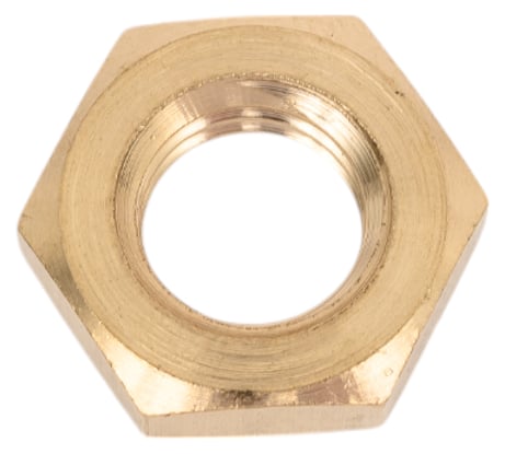 Шестигранная гайка DINFIX DIN 439, латунь, М12, 10 шт. 00-0004781