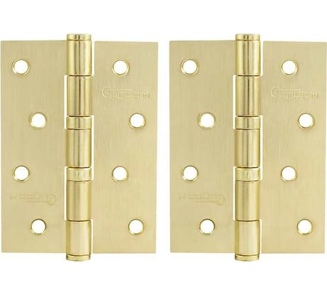 Универсальная петля НОРА-М 4"-2ВВ FHP SB мат.латун.покр. 100х75х2,5 №2 11859