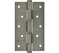 Универсальная петля НОРА-М 5"-2ВВ FHP застар.серебро 125х75х2,5 15154