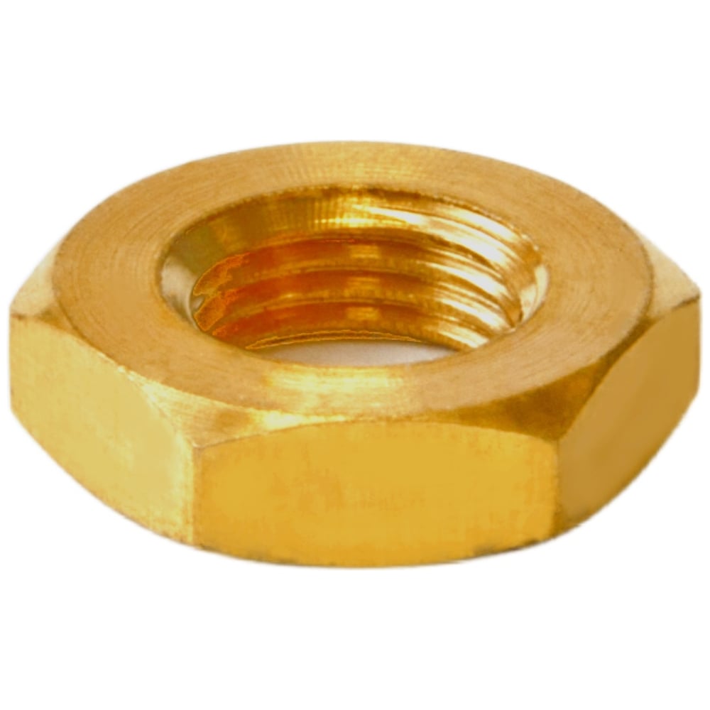 Шестигранная гайка DINFIX DIN 439, латунь, М2, 50 шт. 00-0004742 ...