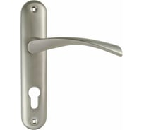 Дверная ручка на планке НОРА-М N100-70 мм мат.хром 8696