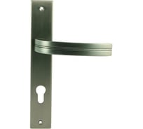 Дверная ручка на планке НОРА-М N106-85 мм графит 16667