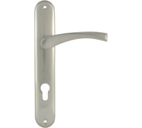 Дверная ручка на планке НОРА-М N100-85 мм мат.хром 8692