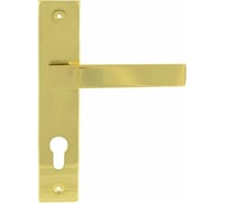 Дверная ручка на планке НОРА-М N109-70 мм золото 16272