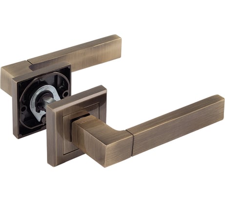 Дверная ручка НОРА-М 109К AL ст.бронза 16135