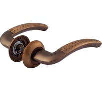 Дверная ручка НОРА-М 96А AL мат.кофе 16120