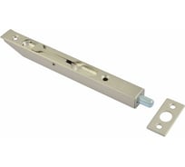 Шпингалет торцевой/ригель НОРА-М 6 1/2" матовый никель 7223