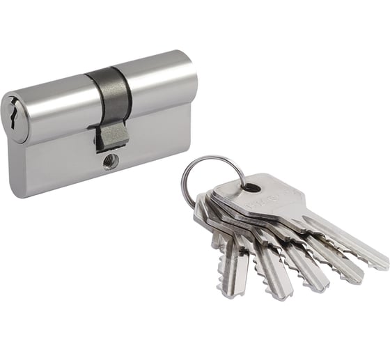 Цилиндровый механизм НОРА-М STD AL Л-70 35-35 хром 15275