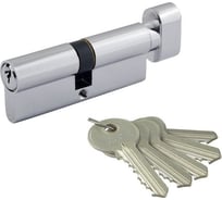 Цилиндровый механизм НОРА-М STD AL ЛВ-80 40-40 хром 15416