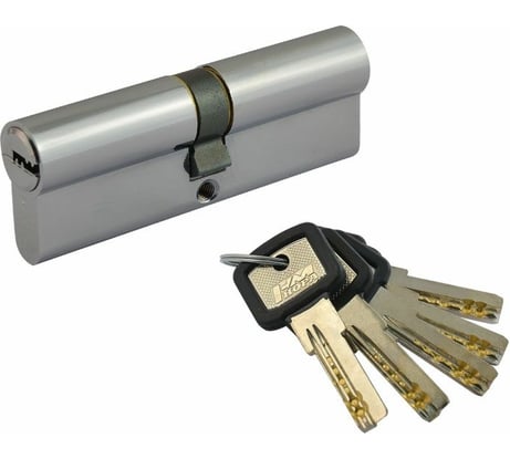 Цилиндровый механизм НОРА-М ЛПУ-90 45-45 хром Х 6622