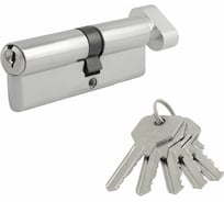 Цилиндровый механизм НОРА-М ЕСО Z ЛВ-70 40-30 хром 16579