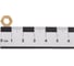 Гайка шестигранная DINFIX DIN 439, Латунь М6 (10 шт) 00-0004766 4