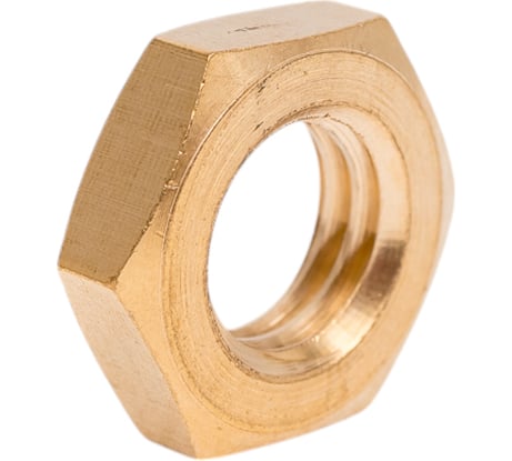 Гайка шестигранная DINFIX DIN 439, Латунь М12 (1 шт) 00-0004778