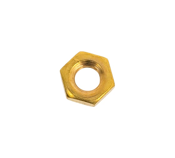 Гайка шестигранная DINFIX DIN 439, Латунь М4 (10 шт) 00-0004756