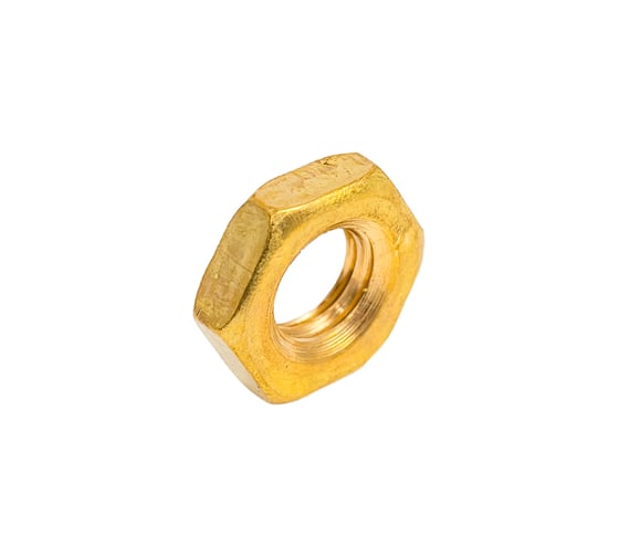 Гайка шестигранная DINFIX DIN 439, Латунь М4 (10 шт) 00-0004756