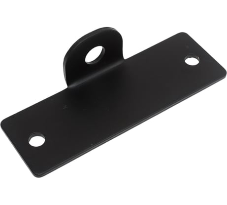 Проушина гаражная Дверной Страж 50x150 толщ. 4 мм чёрный ДС74202