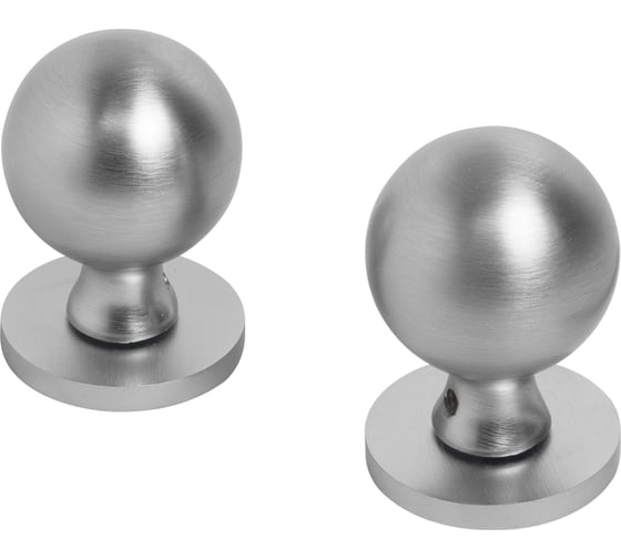 Комплект ручек Аллюр ALLUR ART COLLECTION "SFERA" MSC (59160) итальянский матовый хром 16557