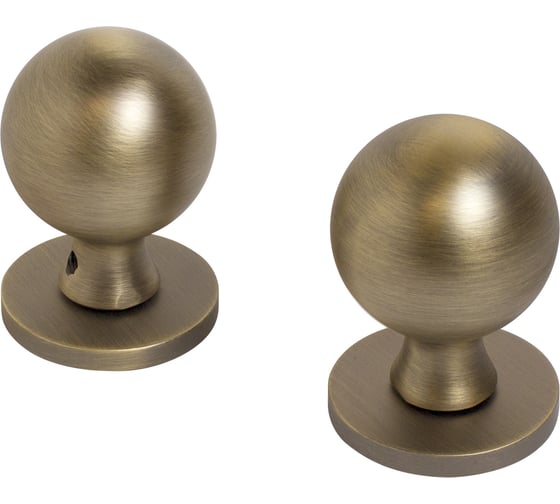 Комплект ручек Аллюр ALLUR ART COLLECTION "SFERA" MAB (5930) матовая бронза 16558
