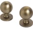 Комплект ручек Аллюр ALLUR ART COLLECTION "SFERA" MAB (5930) матовая бронза 16558 2