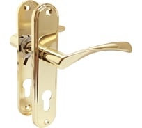 Комплект ручек Аллюр 103-1 61,5 мм GP латунь 16749